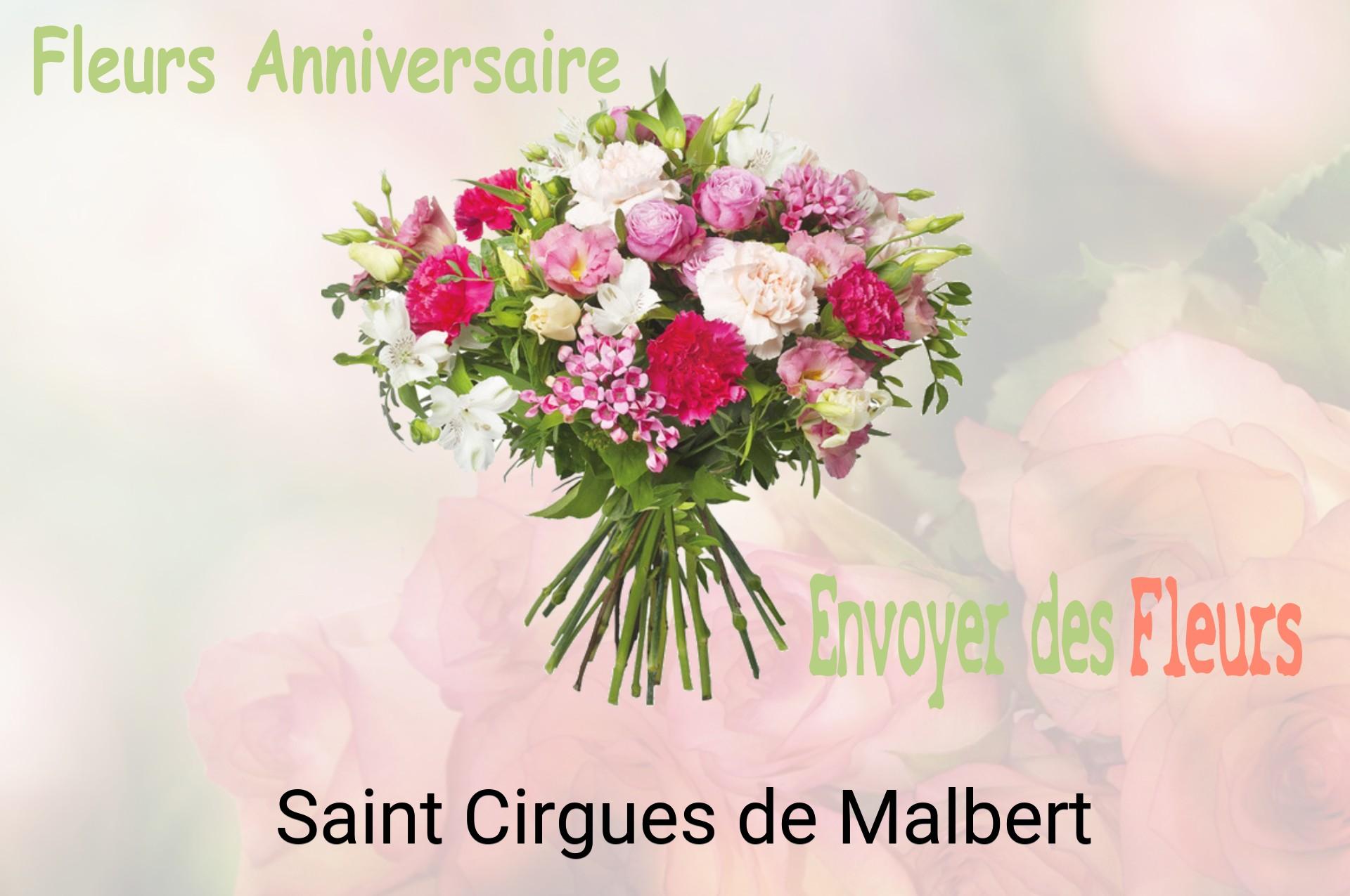 Bouquet de fleurs d’anniversaire livré à Saint-Cirgues-de-Malbert