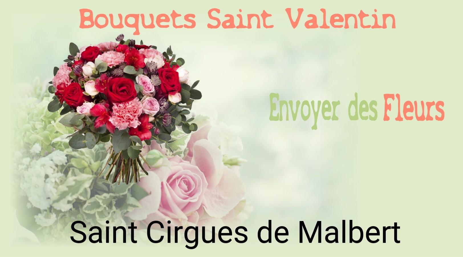Roses de Saint-Valentin livrées à Saint-Cirgues-de-Malbert